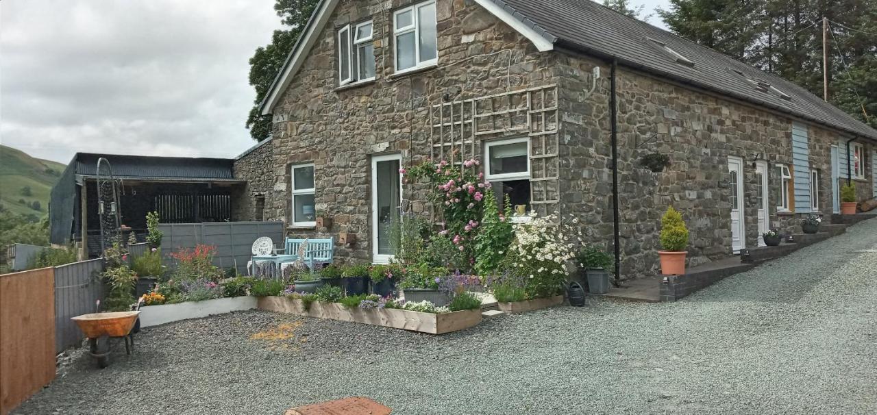 Pant Glas Barn Llanbrynmair Esterno foto